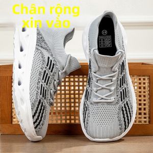 Giày Thể Thao Mùa Hè Thông Gió Đế Rộng Cho Ngón Chân Cảm Giác Thoải Mái