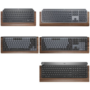 Walnut MXKeys Base Stand MXMechanical Magic Trackpad Hand Support Pad Wrist Rest Computer Keyboard Accessories