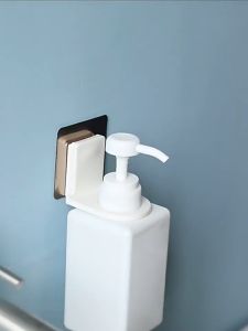 READY STOCK!!! Home Bathroom Rack | Shampoo Shower Gel Bottle Holder | Hand Soap Wall Hook | Hanging Mounted Sticky 现货‼️ 家用浴室置物架 | 洗发水沐浴露瓶架 | 免打孔壁挂式挂钩