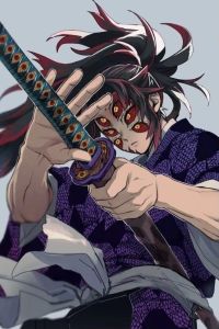 Bandai | DIY 5D Diamond Painting Demon Slayer Kokushibo Character Art Hobby Craft for Home Wall Decor Ideal Gift for Art Lovers