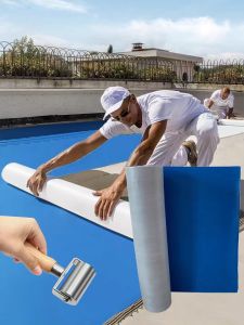MÀNG CHỐNG THẤM PVC Khắc phục dột mái sau bão(YAGI) Băng Keo Chống Thấm Cuộn 5 mét Rộng Khổ Lớn Chống 20cm/30cm/50cm/100cm