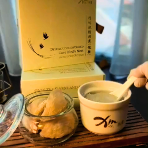 XIN Birds Nest (心燕窝)Deluxe Concentrated Cave Birds Nest (Reduced Sugar)