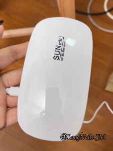 6W LED nail lamp Mini nail polish glue drying baking lamp USB interface folding Sunmini mouse phototherapy lamp LED nail lamp