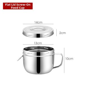 Insulated Durable Food Container Cup