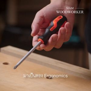 ไขควงแฉก PH+PZ 6 หัวในก้านเดียว Narex S Line Profi 6 in 1 Screw Driver