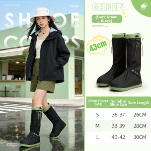 ZHENGYU | Waterproof Anti-slip Reusable Adult Rain Shoe Covers