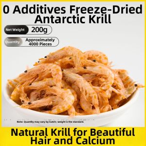ZHUCHONG | Dried Antarctic Krill Cat Treats for Teeth Grinding and Meal Mix