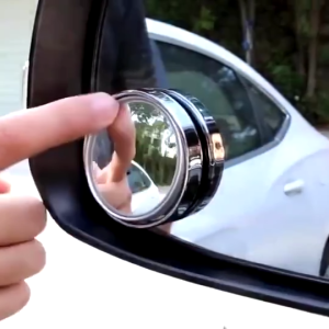 【SKIT SG】2pcs Adhesive Car Blind Spot Mirror Wide Angle Rear View Side Mirror Adjustable 360 Rotate Parking Safety Driving Convex Mirror Adhesive Stick On Auto Side Mirror Accessories for Car SUV Truck Motorcycle