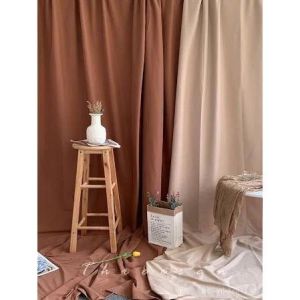 Kain Polos Backdrop Background Foto Studio Aesthetic Dekorasi Pernikahan Ulang Tahun Wisuda Meteran Murah