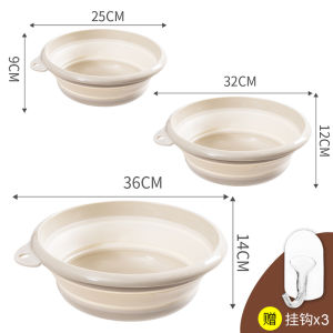 Portable Foldable Plastic Face Washing Basin for Babies And Children Home Laundry Basin Traveling Pregnant Women Baby Butt Washing
