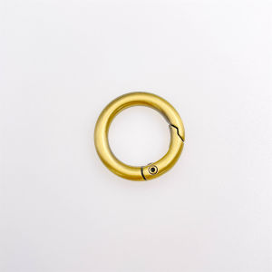 Handmade Jewelry Bag Hardware Accessories Open Ring Keychain Activity Spring Box Bag DIY Crafts 17mm