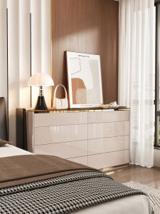 Italian Luxury Vanity and Storage Cabinet