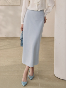 Roey s house | High Waist A-Line Midi Skirt
