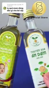 Dầu ăn dặm cho bé Thuyền Xưa từ 6 tháng100% hạt tự nhiên Dầu ăn dặm Thuyền Xưa cho bé từ 6 tháng