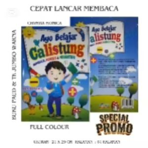 BUKU TK JUMBO - AYO BELAJAR CALISTUNG UNTUK PAUD DAN TK
