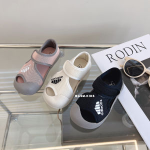 Childrens Sandals Summer New Soft Bottom Anti-slip Baby Beach Shoes Mesh Upper Comfortable Slip-On Sports Sandals for Boys And Girls