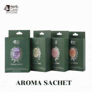 ถุงหอมปรับอากาศสำหรับแขวนรถยนต์ตู้เสื้อผ้าห้องน้ำ Aroma Sachet