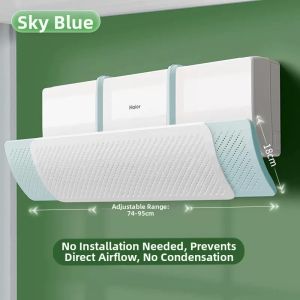 SIVASS | Anti-direct Wind Blowing Curtain Wall-mounted Air Conditioner Windscreen
