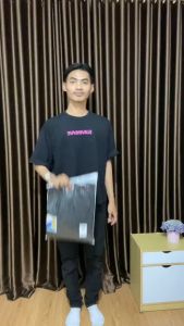 Sweater Polos Pria Lengan Panjang Distro Motif Print Basic Sweater Crewneck hoodie fleece sweatshirt YL25M