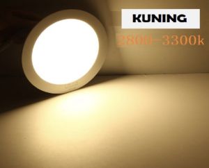 Lampu led panel 12 Watt Bulat Outbow Tempel Plafon