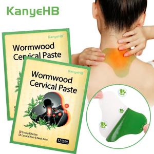6/60PCS Neck Shoulder Patch Cervical Spine Orthopedic Protective Gear Acupuncture Massage Relax Muscles Breathable Care Stickers