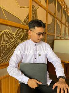 Kemko sultan embos kemeja koko sultan lengan panjang baju sultan
