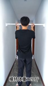 Multifunctional Hanger Curtain Adjustable Stainless Steel Tension Telescopic Rod Bathroom Windows Simple Bracket