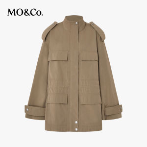 MO&Co. | Oversized Drawstring Hunting Jacket