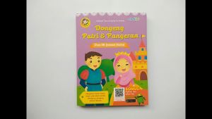 Buku Anak Islam Bergambar Dongeng Putri & Pangeran + 99 Asmaul Husna