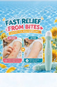 BUY 1 TAKE 2 Baby Soothing Roll-On 15ml After Bite Relief Instant Cooling & Natural Care Gentle Plant Formula Hypoallergenic COD