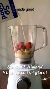 So Good Almond Oat Milk Original Unsweetened Vanilla Barista 1L