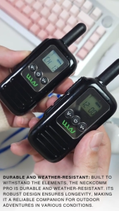 KIT NeckComm Pro Wearable Convenience Communication Redefined for Travel