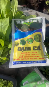 Phân bón hữu cơ ABIO FISH -  đạm cá nguyên chất giúp phục hồi cây nhanh chóng tăng trưởng mạnh mẽ - Phù hợp với mọi loại cây trồng