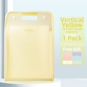 deli | Portable Multi-layer A4 Vertical Accordion File Folder