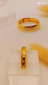 cincin emas 8k model variasi bangkok