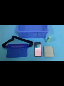 Waterproof Waist Bag Swimming 3-Layer Waterproof Diving Bag PVC Beach Bag Phone Case Shoulder Bag