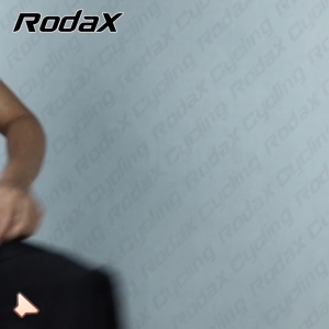 RodaX Cadet Jersey: Jersey Sepeda Gowes Hitam Bernapas