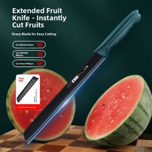 CMGF | High-Quality Stainless Steel Large Size Long Handle Watermelon Cutting Tool