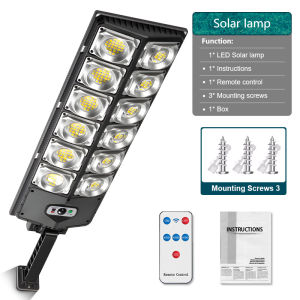 Motion Sensor Solar LED Outdoor Light 180°Rotating Garage Lamp Polycrystalline Silicon Charging Lights Courtyard Decoration Lamp