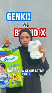 [3 PACKS] Genki! Mega Pants Diapers Baby - Size M (56s)/L (46s)/XL (40s)/XXL (34s x 3 Packs)
