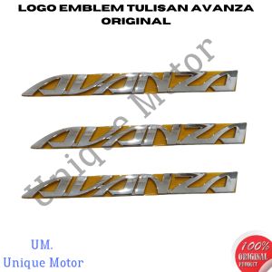 LOGO EMBLEM TULISAN AVANZA ORIGINAL