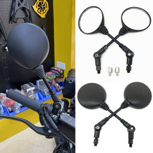 2pcs Rear Mirror Foldable Round 10MM Scooter Mirror for KTM Mirror Motocross Accessories for Bike Rearview Motorcycle Mirrors