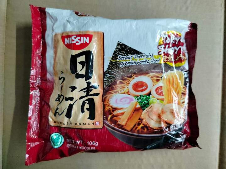 Nissin Ramen Tokyo Shoyu Premium Bonito Blend