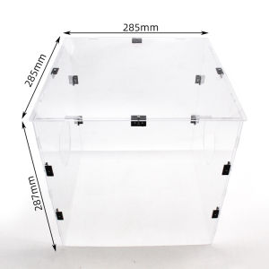 Dustproof Transparent Assembleable Model Storage Box 285*285*287mm