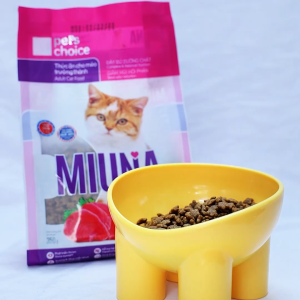 thức ăn hạt MIUNA CÁ THẬT TỪ ĐẠI DƯƠNG - đạm thuỷ phân dành cho mèo con và mèo trưởng thành - T3 PETS SHOP