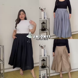 UNION11 - CELANA JUMBO WANITA / CELANA PANJANG WANITA MUAT SAMPAI BB 100 KG / KULOT JUMBO WANITA/ HALIA