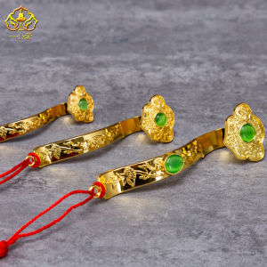 Đồ Trang Trí Bàn Làm Việc Bằng Hợp Kim Đồng Bùa May Mắn Cho Thần Tài Ba Bà Tượng Trưng Bày Trang Trí Nhà Cửa Phong Cách Trung Hoa