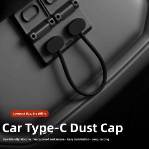 NAILI | Waterproof Dustproof Car Charging Port Cover Type-C