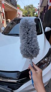 Kemoceng Microfiber Fleksibel 28 Meter dengan Magnet - Alat Pembersih Rumah Multifungsi Warna Abu-abu