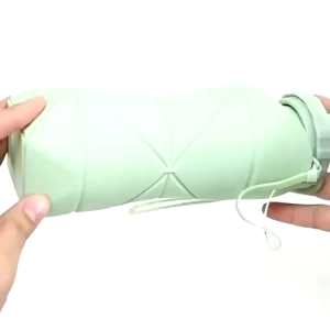 🔥SG LOCAL STOCK🔥Foldable Water Bottle Silicone Portable Reusable BPA Free Travel Gym Kids Collapsible Bottle